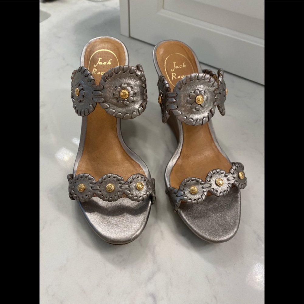 Jack Rogers Lucia Wedge Size 6.5